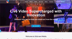 Desktop Screenshot of 3xscreen.co.uk